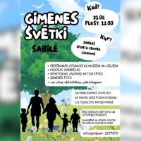 Sabilē aicina uz Ģimenes svētkiem