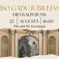 Dundagas draudzes dievnams svinēs 260 gadu jubileju Dundagas draudzes dievnams svinēs 260 gadu jubileju