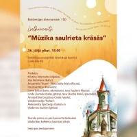 Bolderājas draudze aicina uz lielkoncertu “Mūzika saulrieta krāsās”