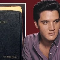 Tiks izsolīta Elvisa Preslija personīgā Bībele