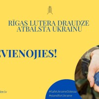Lutera draudze dzimšanas dienā sniedz atbalstu Ukrainai