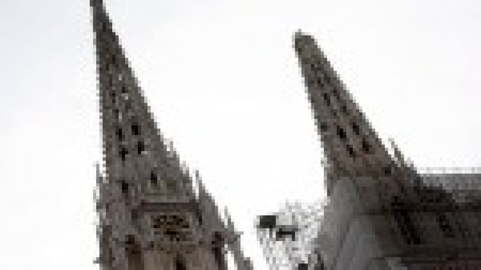 Stipra zemestrīce nodara bojājumus galvenajai Zagrebas katedrālei