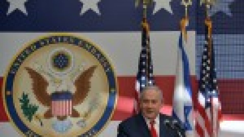 Izraēlas premjers Netanjahu sveic jauno ASV vēstniecību Jeruzalemē