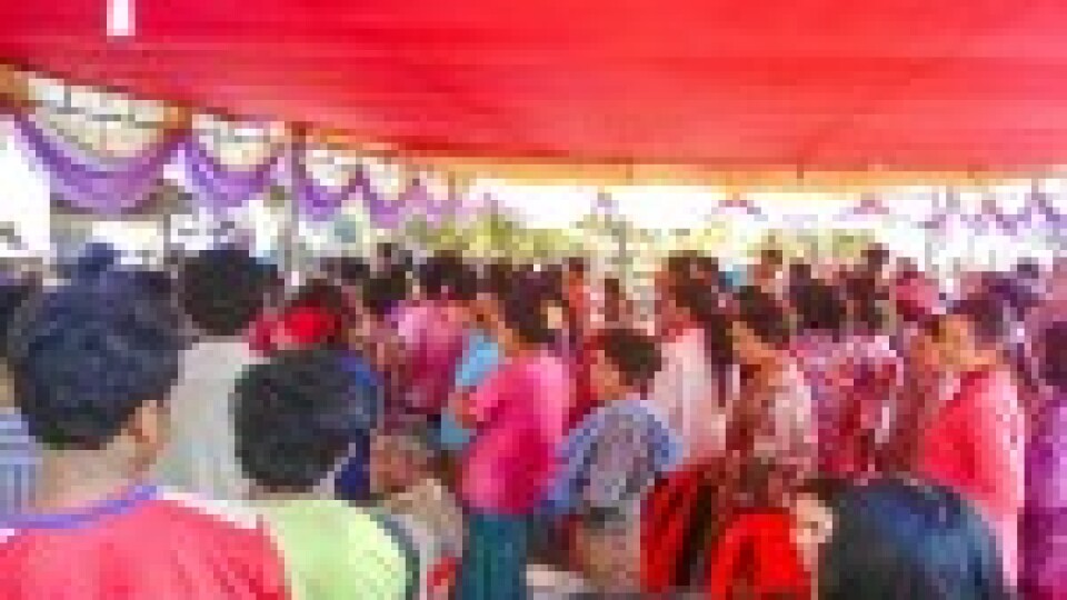 Kambodžā notika evaņģelizācijas dievkalpojums