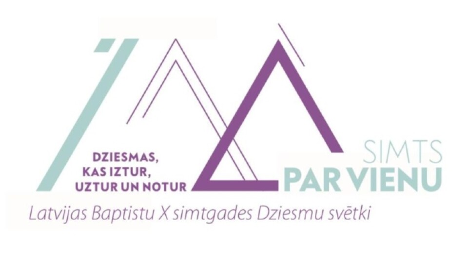 Jūlija vidū Jelgavā notiks baptistu simtgades dziesmu svētki