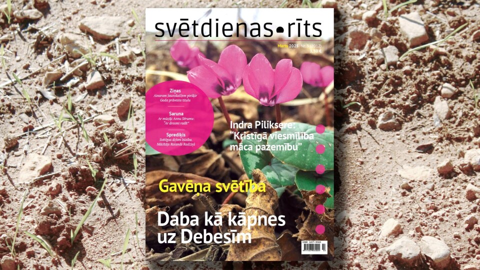 Martā izdots jaunākais žurnāla „Svētdienas Rīts” numurs