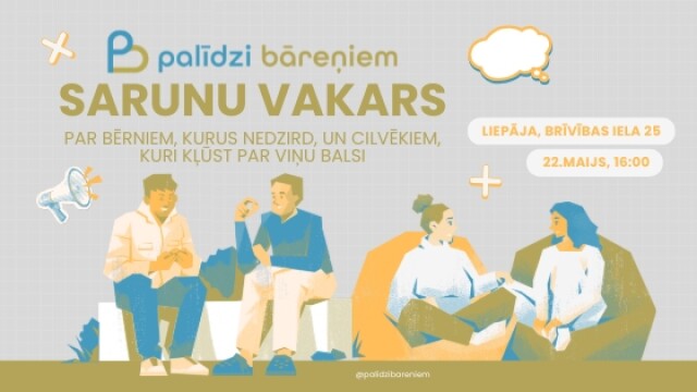 Latvijas Kristīgā alianse bāreņiem aicina uz tikšanos Liepājā