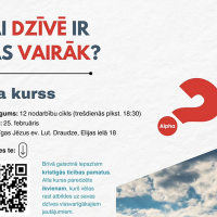 Rīgas Jēzus draudzē šonedēļ sāksies Alfa kurss Rīgas Jēzus draudzē šonedēļ sāksies Alfa kurss