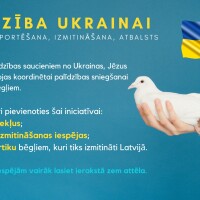 Aicina atbalstīt Ukrainu akcijā “No rokas rokā”