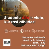 Februārī sāksies “Studentu Alfa”