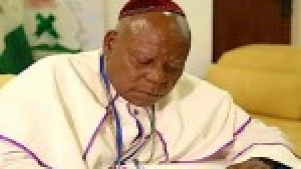 Bīskaps Džozefs Masins atbrīvots no Nigērijas kaujinieku gūsta