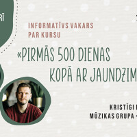 Jaunos vecākus informēs par kursu „Pirmās 500 dienas kopā ar jaundzimušo”