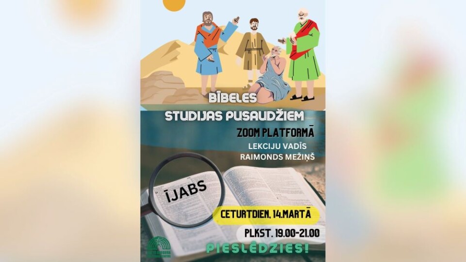 Bībeles studijas pusaudžiem Gregorskolā