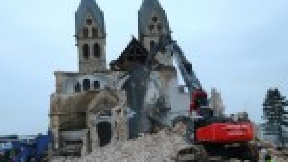 Vācijā brūnogļu raktuvju paplašināšanas dēļ nojauc baznīcu