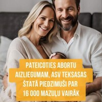 Teksasā nedzimušo aizstāvji ieguvuši 2% dzimstības pieaugumu