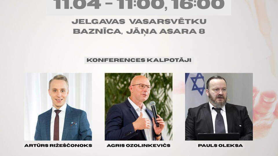 Latvijas lūgšanu tīkls organizē ikgadējo starpkonfesionālo konferenci “Seko Man”