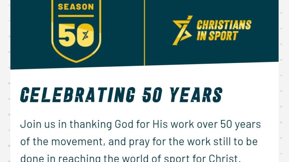 Organizācija “Kristieši sportā” svin 50 gadu jubileju