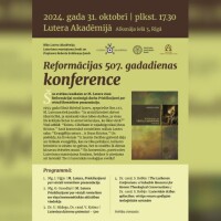 Reformācijas 507. gadadienas konference