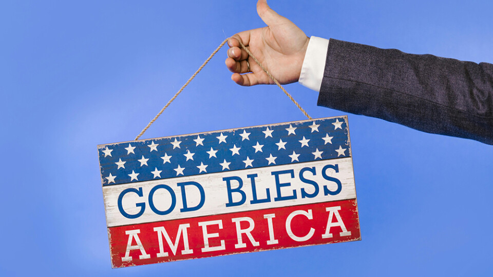 Amerikas savienotās valstis no jauna velta Dievam 250. gadu jubilejai veltītajā pasākumā