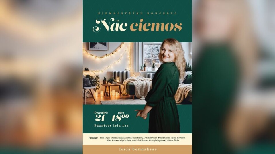 Ziemassvētku koncerts “Nāc ciemos”