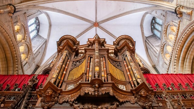 Glosteras katedrālē tiks atklātas jaunas ērģeles