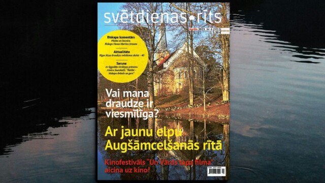 Iznācis jaunākais “Svētdienas Rīts” aprīļa numurs