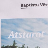 Jaunākais „Baptistu Vēstnesis” aicina nest un atstarot Kristus gaismu