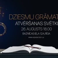 Šovasar notiks adventistu Dziesmu grāmatas atvēršanas svētki