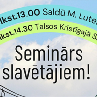Seminārs slavētājiem 12. un 14.jūnijā - kopā ar misionāriem no ASV un Kanādas Seminārs slavētājiem 12. un 14.jūnijā - kopā ar misionāriem no ASV un Kanādas