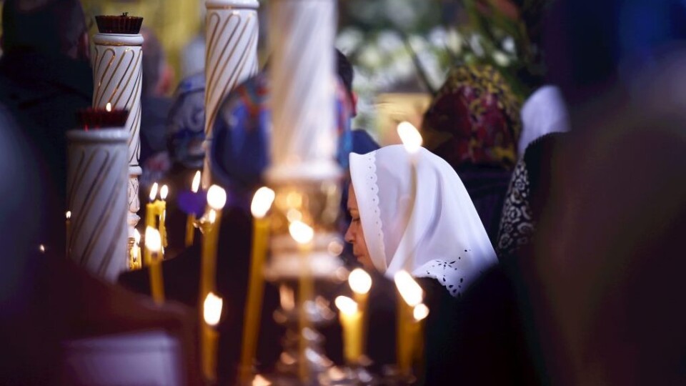 Maskavas patriarhāta pareizticīgās baznīcas objektos Ukrainā atrasti krievu propagandas materiāli