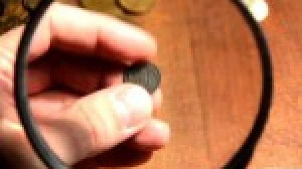 Senākā monēta ar Bībeles motīva attēlojumu