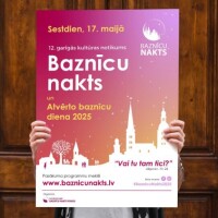 Svinīgā Baznīcu nakts 2025 atklāšana notiks Rīgas Vecās Sv. Ģertrūdes baznīcā
