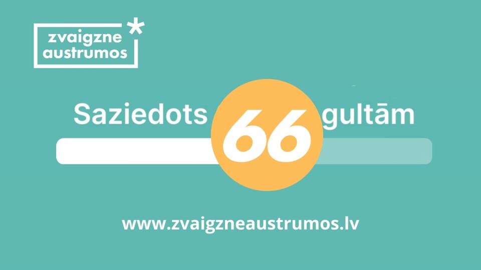 “Zvaigzne austrumos” līdz šim saziedots 66 gultām