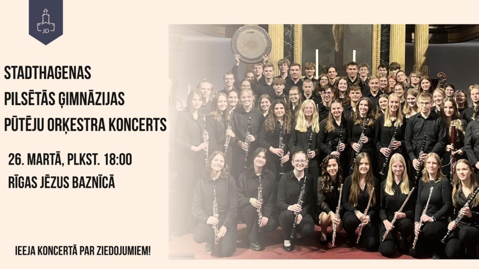 Stadthagenas pilsētas ģimnāzijas pūtēju orķestra koncerts