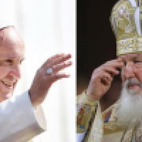  Šonedēļ tiksies Romas pāvests Francisks un patriarhs Kirils