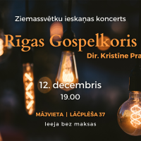 Rīgas gospelkoris aicina uz svētku koncertu draudzē “Mājvietā”