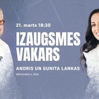 “Izaugsmes vakarā” viesosies Andris un Gunita Lankas