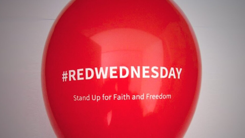 Ar iniciatīvu #RedWednesday vairo izpratni par kristiešu vajāšanu