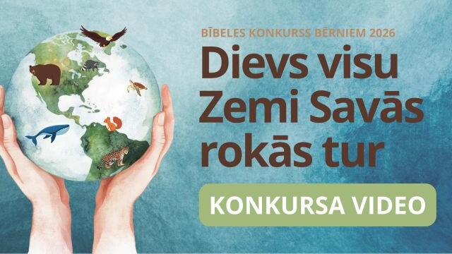 Bērniem pieejams Bībeles konkursa janvāra video materiāls