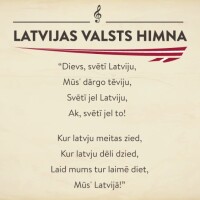 Himna – Dievs, svētī Latviju!