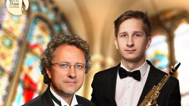 Jāņa baznīcā skanēs mūzika saksofonam un ērģelēm