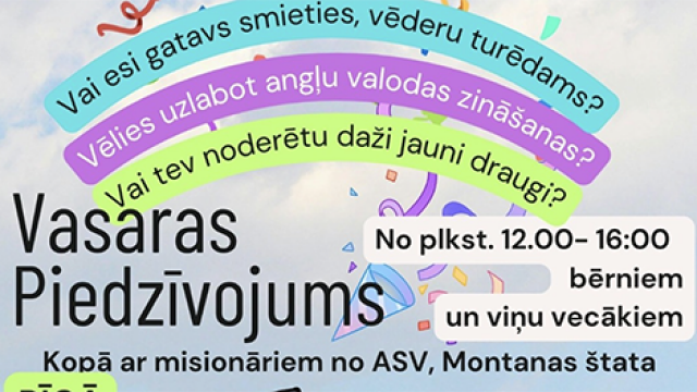 12 misionāri no ASV ierodas Latvijā, lai stiprinātu svētdienas skolas