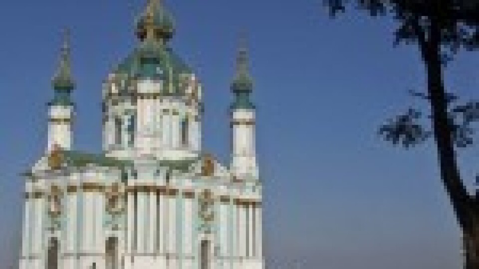 Kijevā mēģina aizdedzināt vēsturisko Svētā Andreja baznīcu