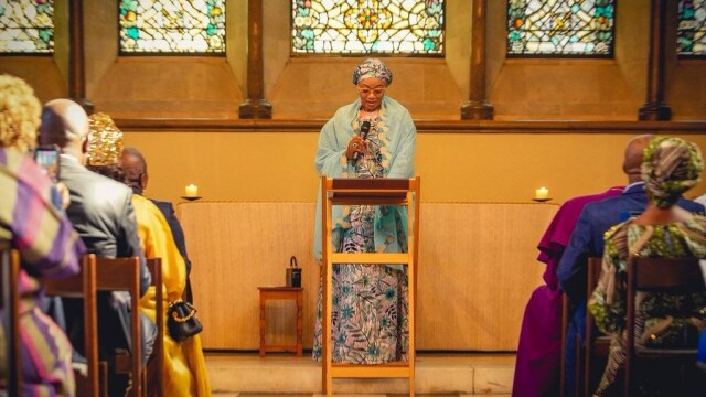 Nigērijas pirmā lēdija sludina par Dieva žēlastību Londonā