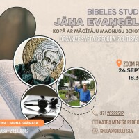 Aicina uz tiešsaistes Bībeles studijām par Jāņa evaņģēliju