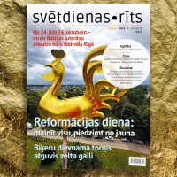 Oktobrī izdots žurnāla „Svētdienas Rīts” jaunākais numurs