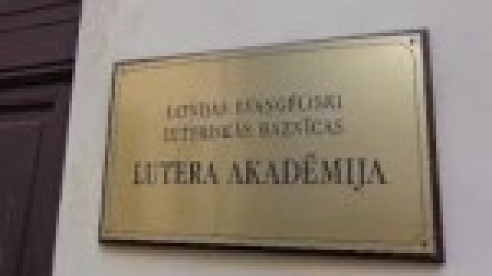 Reflektantu uzņemšana Lutera Akadēmijā sāksies 4.jūnijā
