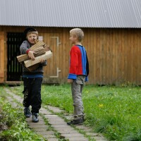 Grašu bērnu ciemata bērnu sapņi par nākotni