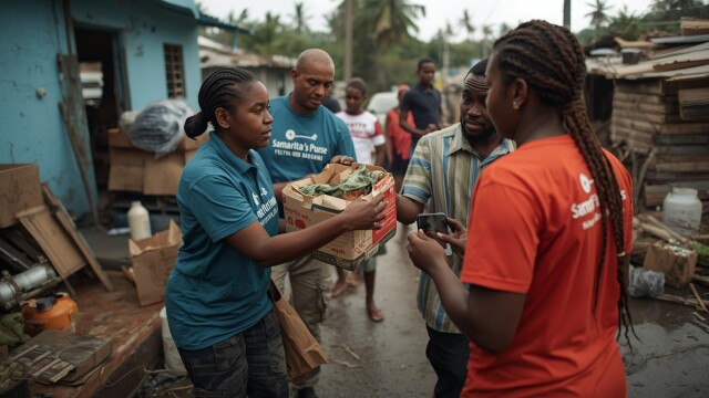 Organizācija Samarieša soma sūta palīdzību uz Jamaiku pēc viesuļvētras Melisa