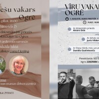 Arī augustā aicina uz vīru un sieviešu vakaru Ogrē